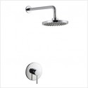 American Standard Douche pluie Contemporain Effet pluie/Ecologique ABS Classe A Chromé