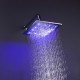 Douche pluie Contemporain LED / Effet pluie Acier inoxydable Chromé