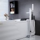 Douchette inclue/Position sur plancher - Robinet de baignoire - Contemporain - en Laiton