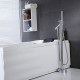 Douchette inclue/Position sur plancher - Robinet de baignoire - Contemporain - en Laiton