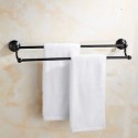 Barres de Serviette, 1 pièce Antique Laiton Barre porte-serviette - Salle de Bain Barre à 2 tours