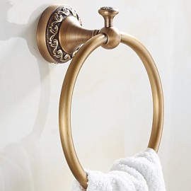 Barres de Serviette, 1 pièce Néoclassique Laiton Barre porte-serviette Salle de Bain