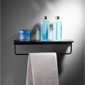 Barres de Serviette, 1pc Haute qualité Moderne Métal Etagère de Salle de Bain Montage mural