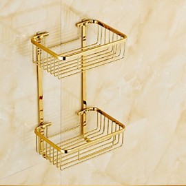 Barres de Serviette, 1 pièce Moderne Laiton Etagère de Salle de Bain Salle de Bain