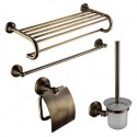 Ensemble d'Accessoires de Salle de Bain, 1set Haute qualité Moderne Laiton Set d'Accessoires de Salle de Bain