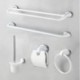 Ensemble d'Accessoires de Salle de Bain, 1set Style Moderne Acier inoxydable Set d'Accessoires de Salle de Bain Salle de Bain