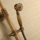 Robinet de douche - Antique - Douche pluie / Douchette inclue - Laiton (Laiton Antique)