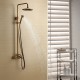 Robinet de douche - Antique - Douche pluie / Douchette inclue - Laiton (Laiton Antique)