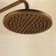 Robinet de douche - Antique - Douche pluie / Douchette inclue - Laiton (Laiton Antique)