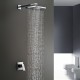 Pommeaux de Douche Montage mural with Chrome 1 poignée 2 trous