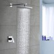 chrome mur de pluie montage robinet mitigeur de douche