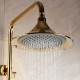 Robinet de douche-Antique-Douche pluie / Douchette inclue-Laiton(Ti-PVD)