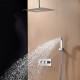 Robinet de douche - Contemporain - Douche pluie / Douchette inclue - Laiton ( Chromé )