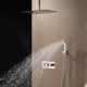 Robinet de douche - Contemporain - Douche pluie / Douchette inclue - Laiton ( Chromé )