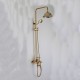 Robinet de douche - Antique - Douche pluie / Douchette inclue - Laiton ( Ti-PVD )