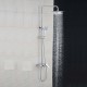 Robinet de douche - Antique - Douche pluie / Douchette inclue - Laiton ( Peintures )