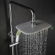 Robinet de douche - Contemporain - Cascade / Douche pluie / Douchette inclue - Laiton ( Chromé )