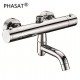 Robinet de douche - Contemporain - Thermostatique / Douche pluie / Douchette inclue - Laiton (Chromé)